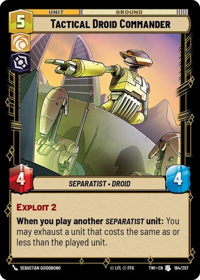 Tactical Droid Commander  - Foil