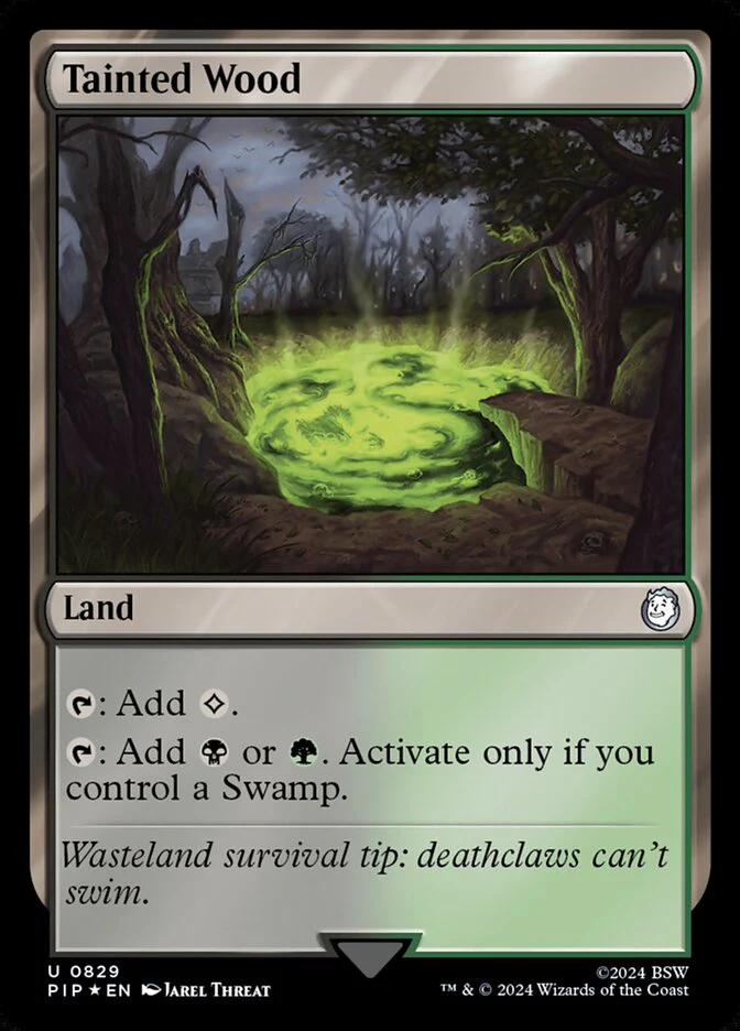 Tainted Wood - Surge Foil (Foil)