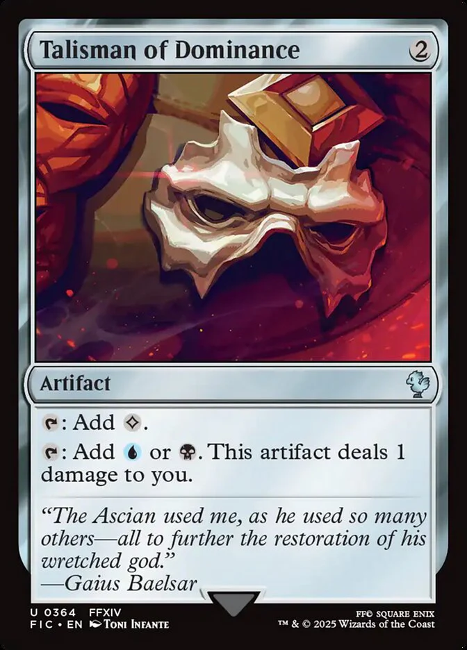 Talisman of Dominance (Foil)