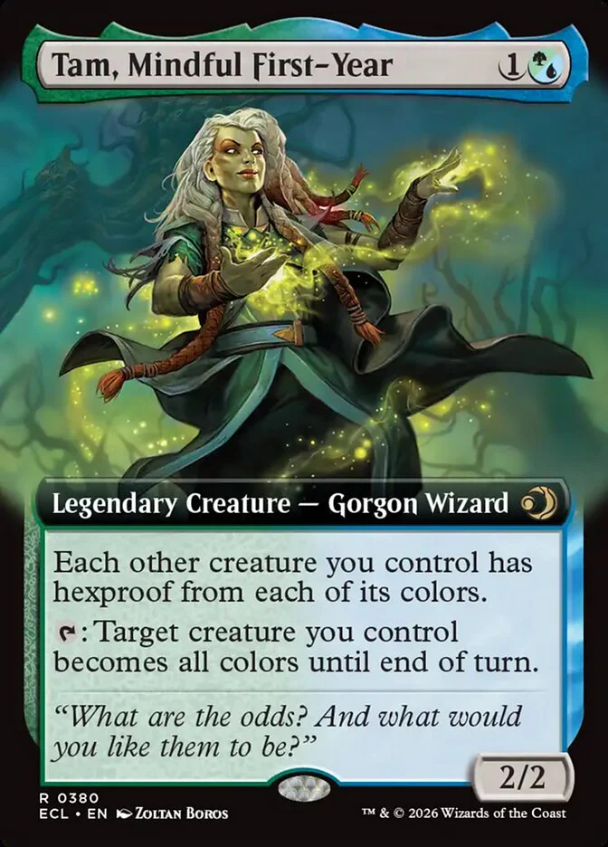 Tam, Mindful First-Year - Extended Art - Legendary (Foil)