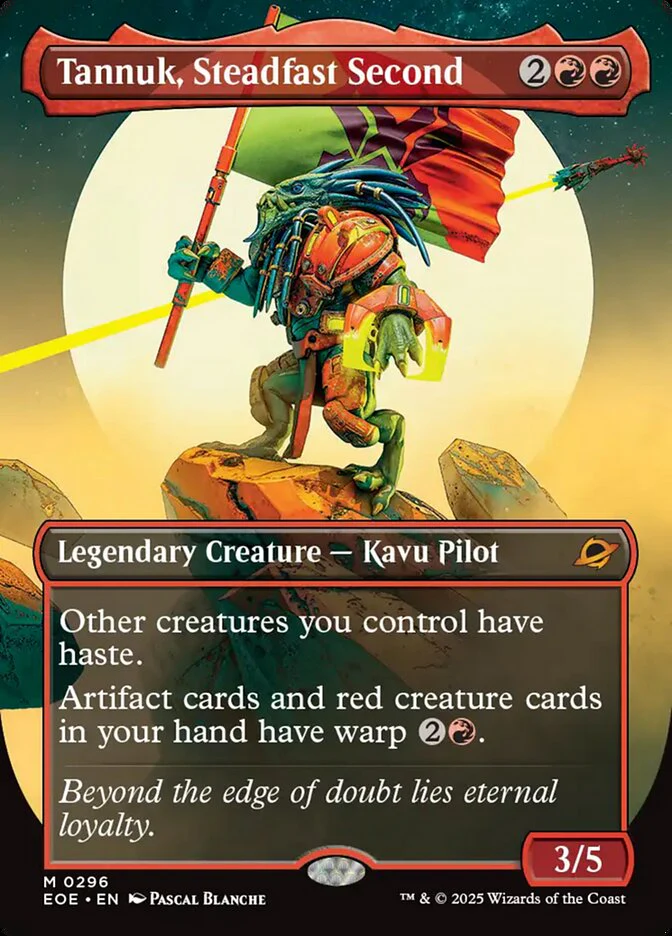 Tannuk, Steadfast Second - Borderless - Legendary