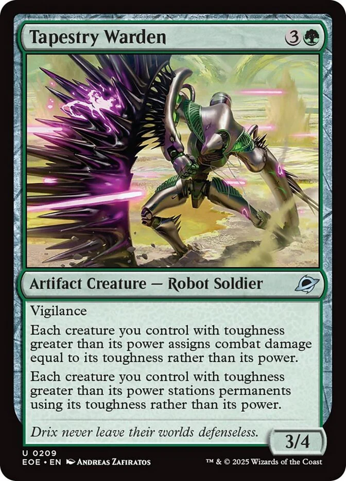 Tapestry Warden (Foil)