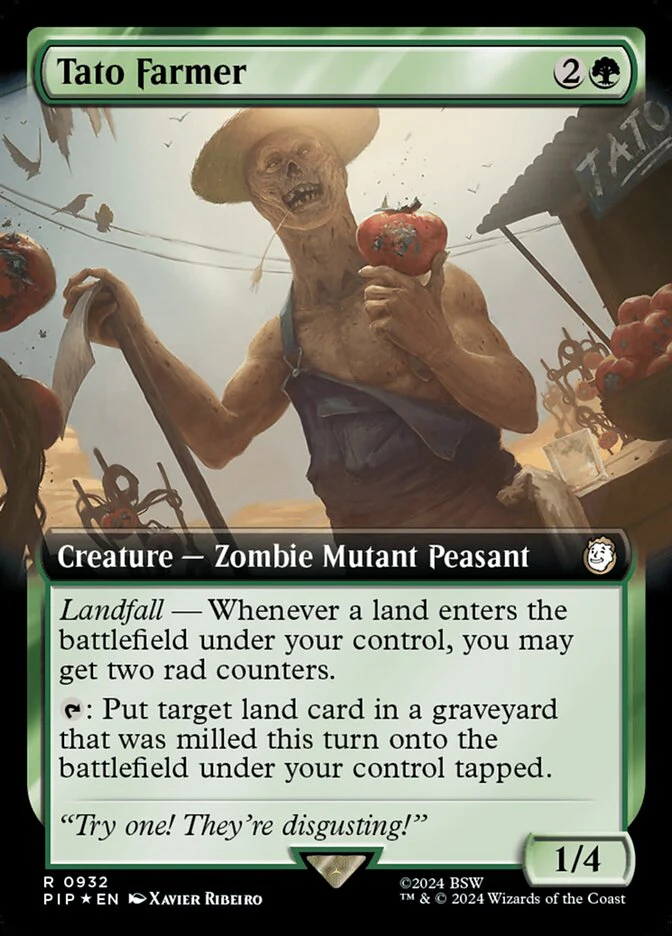 Tato Farmer - Extended Art - Surge Foil (Foil)