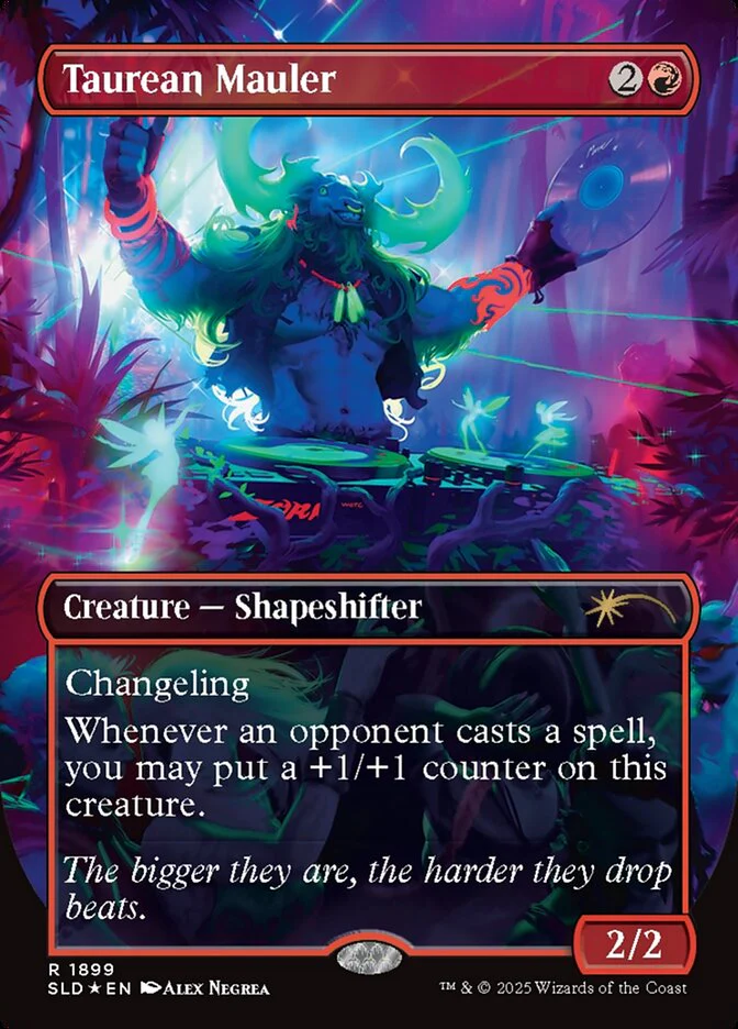 Taurean Mauler - Borderless - Full Art - Inverted (Foil)