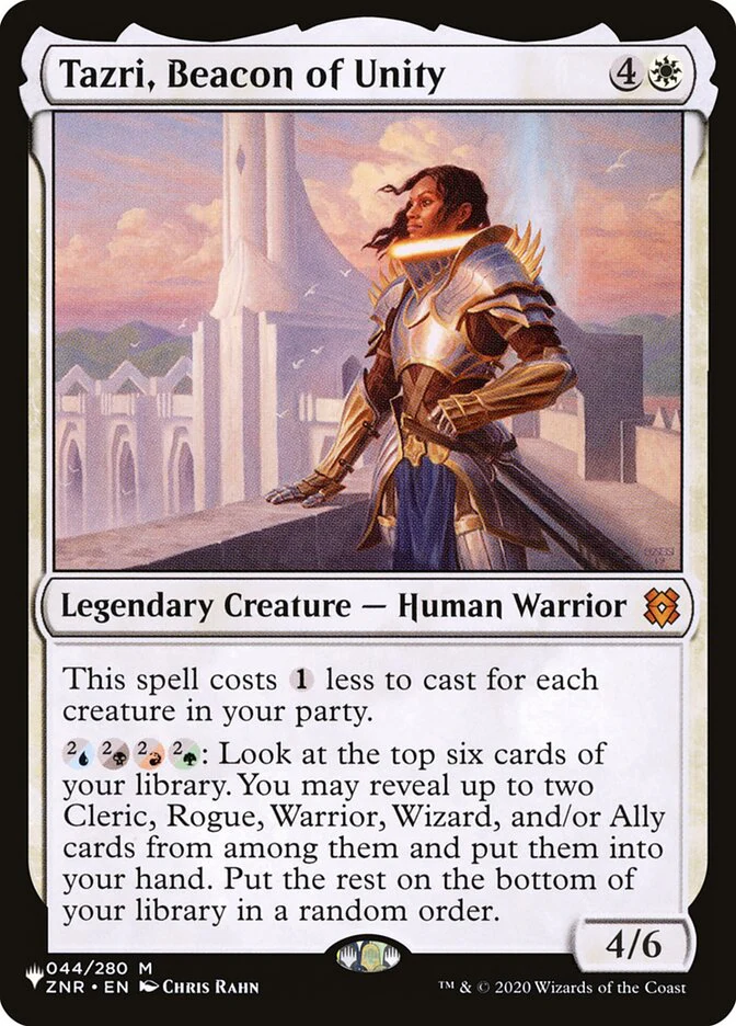 Tazri, Beacon of Unity - Legendary