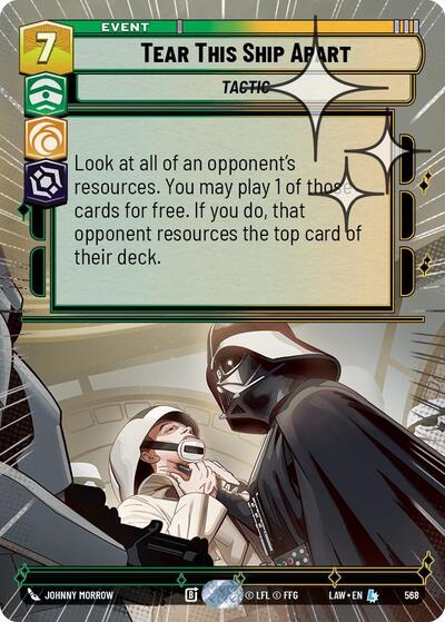 Tear This Ship Apart (Hyperspace) - Foil