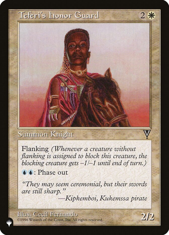 Teferi's Honor Guard - Retro Frame