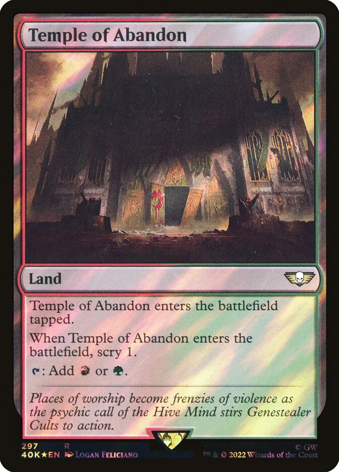 Temple of Abandon - Surge Foil (Foil)