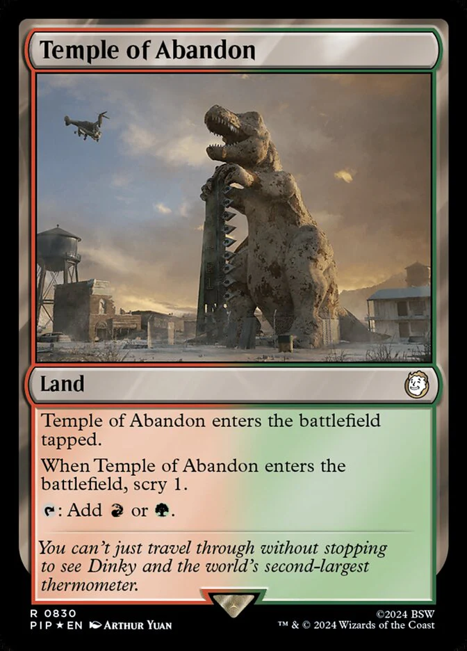 Temple of Abandon - Surge Foil (Foil)
