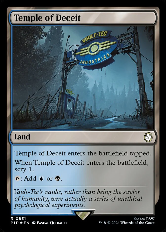 Temple of Deceit - Surge Foil (Foil)