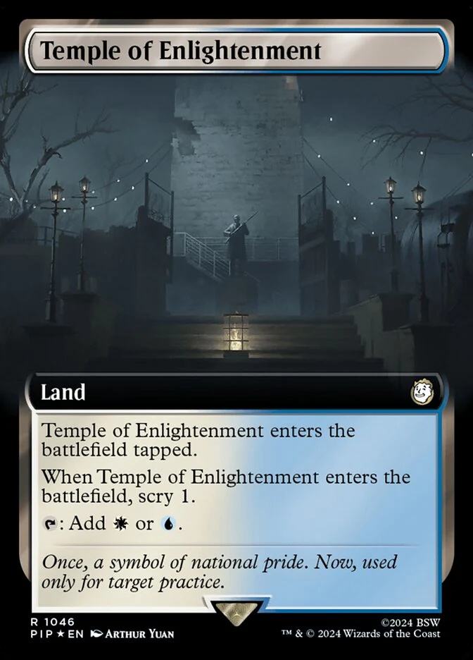 Temple of Enlightenment - Extended Art - Surge Foil (Foil)