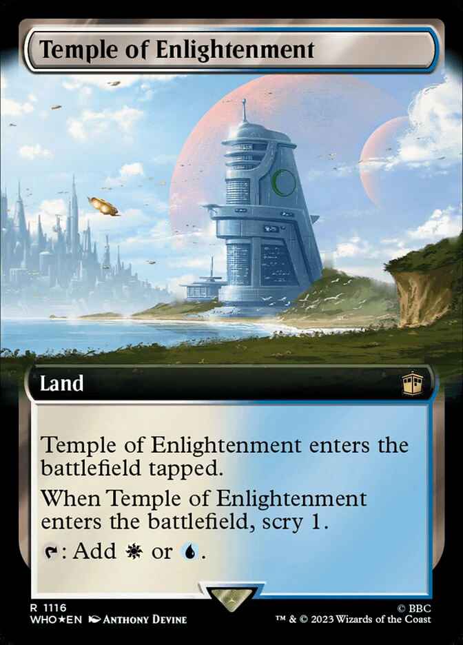 Temple of Enlightenment - Extended Art - Surge Foil (Foil)