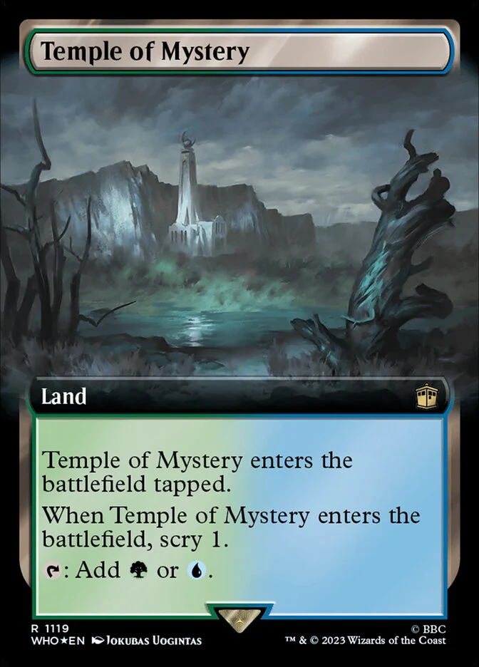 Temple of Mystery - Extended Art - Surge Foil (Foil)