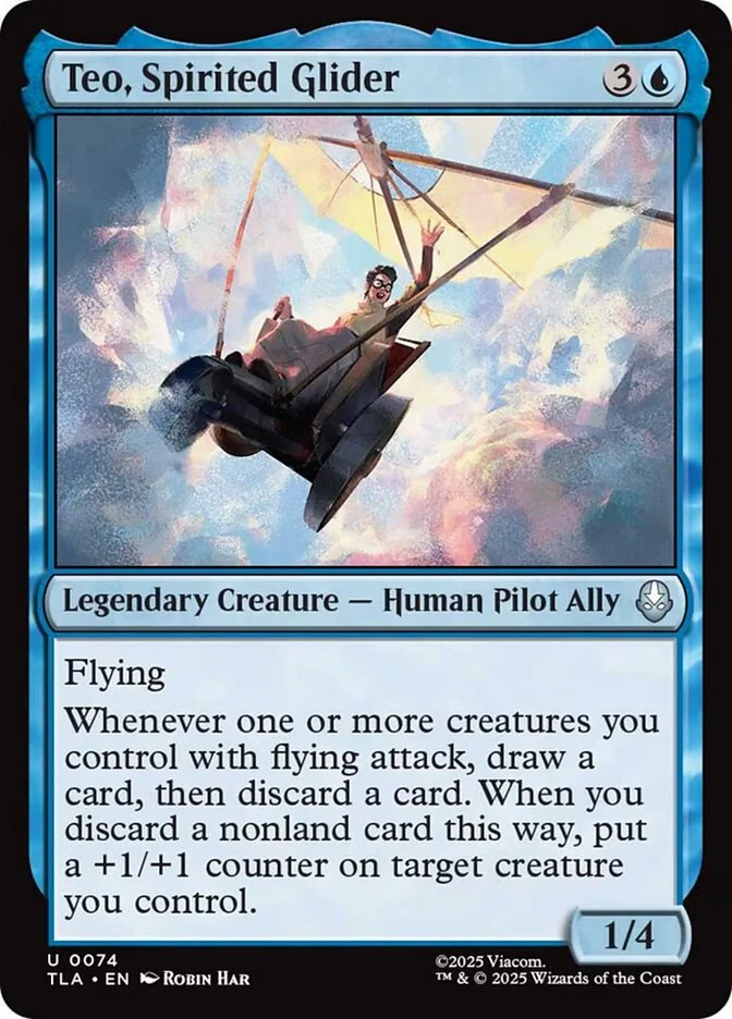 Teo, Spirited Glider - Legendary