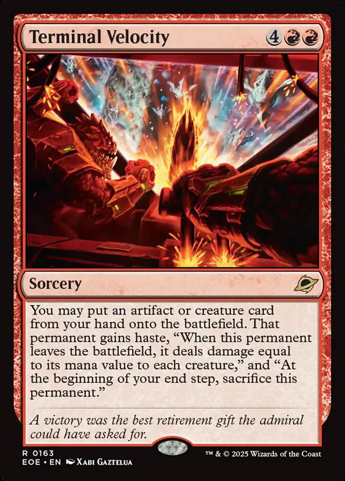 Terminal Velocity (Foil)