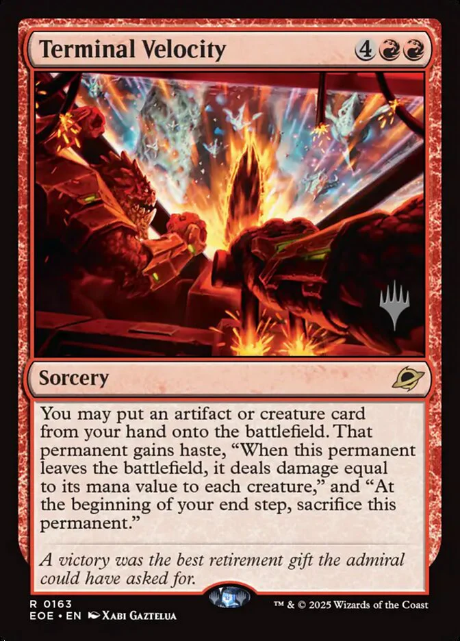 Terminal Velocity (Foil)
