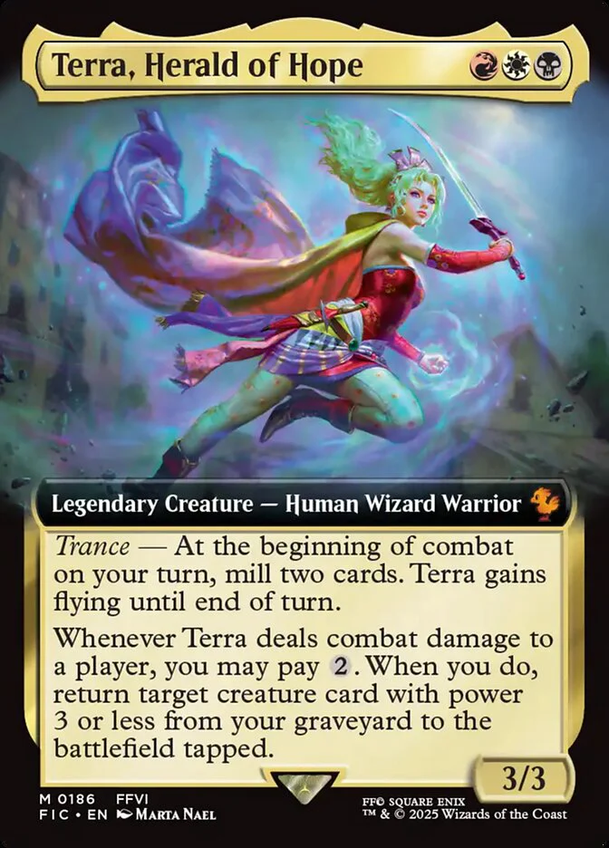 Terra, Herald of Hope - Extended Art - Legendary