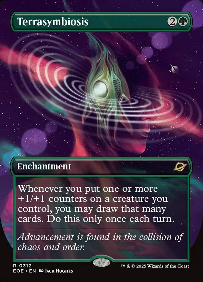 Terrasymbiosis - Borderless - Enchantment - Inverted (Foil)