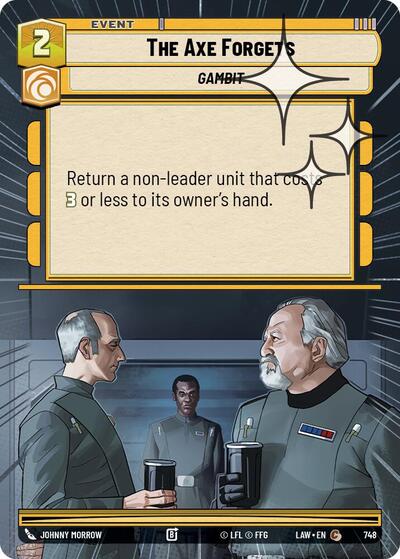 The Axe Forgets (Hyperspace) - Foil