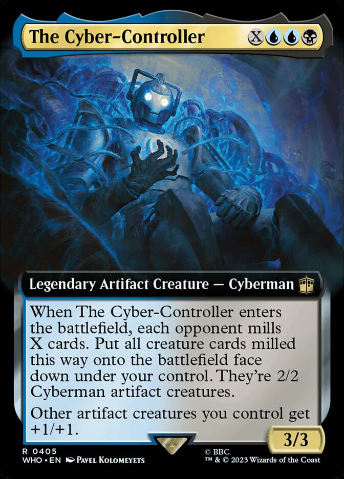 The Cyber-Controller - Extended Art - Legendary (Foil)