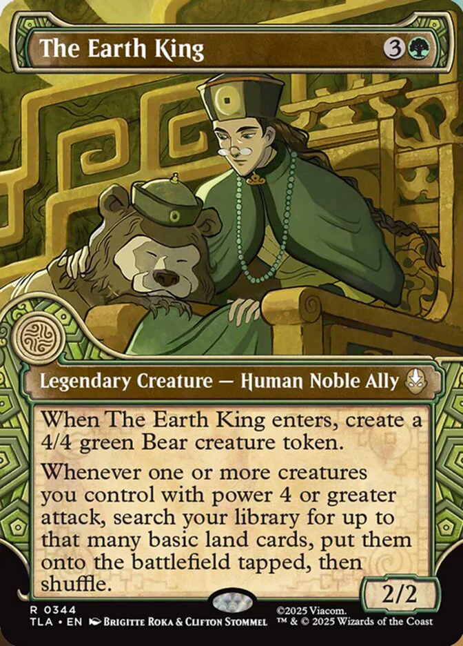 The Earth King - Borderless - Legendary - Showcase (Foil)