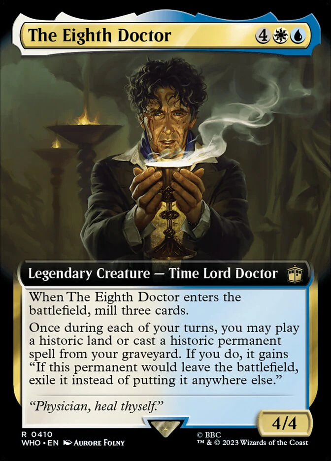 The Eighth Doctor - Extended Art - Legendary (Foil)