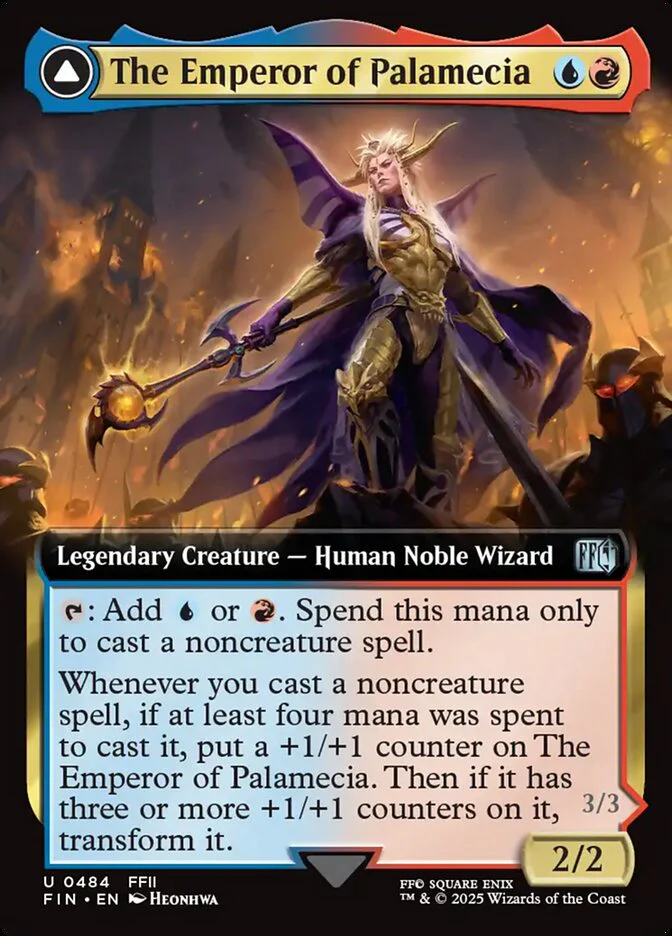 The Emperor of Palamecia // The Lord Master of Hell - Extended Art - Legendary (Foil)