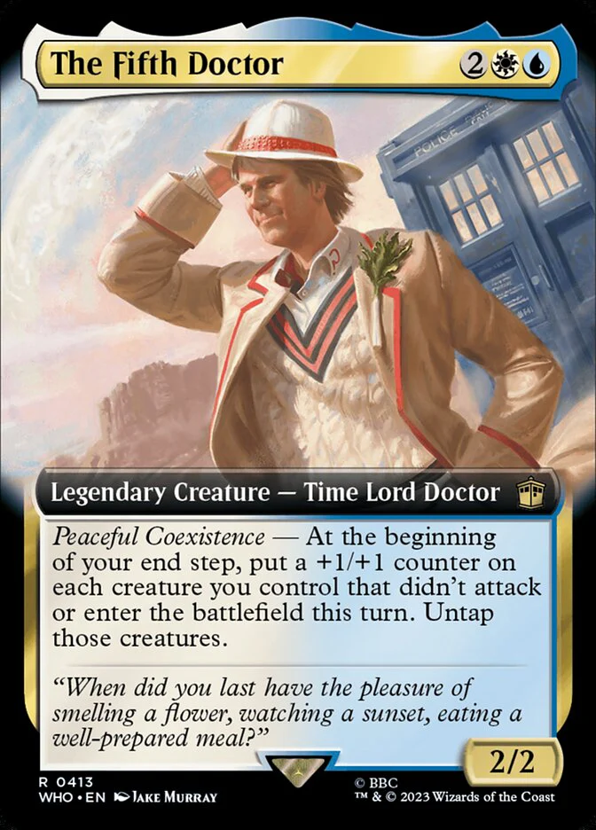 The Fifth Doctor - Extended Art - Legendary (Foil)