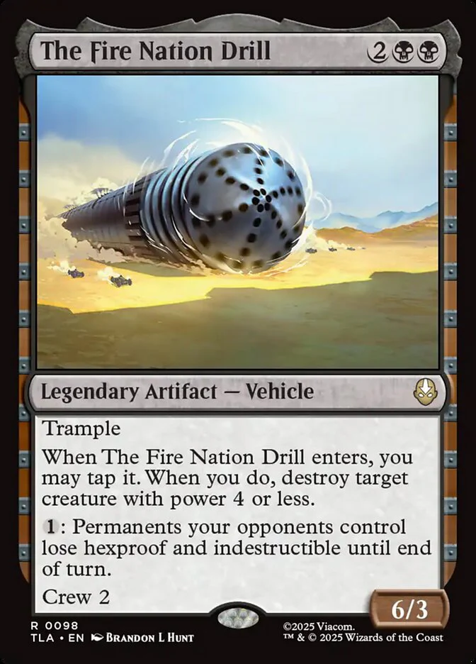 The Fire Nation Drill - Legendary