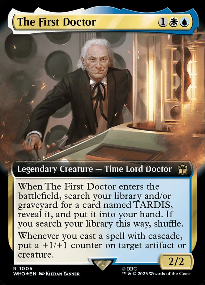 The First Doctor - Extended Art - Legendary - Surge Foil (Foil)