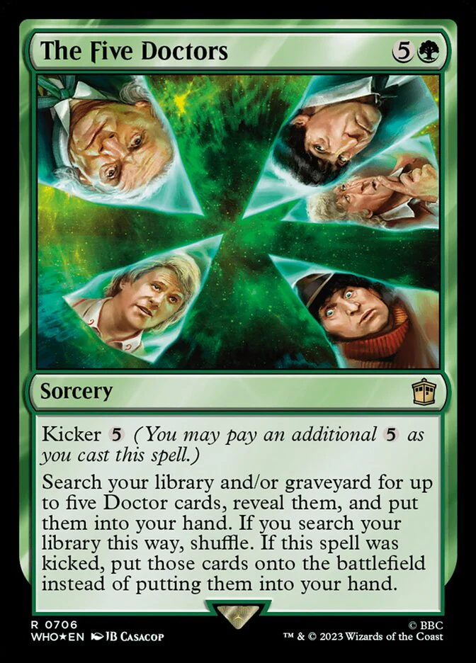 The Five Doctors - Surge Foil (Foil)