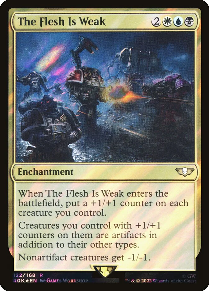 The Flesh Is Weak - Surge Foil (Foil)