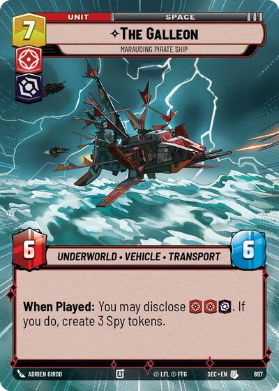 The Galleon - Marauding Pirate Ship (Hyperspace) - Foil