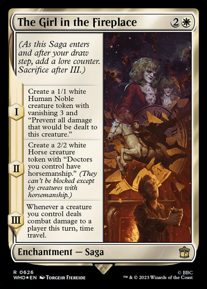 The Girl in the Fireplace - Surge Foil (Foil)