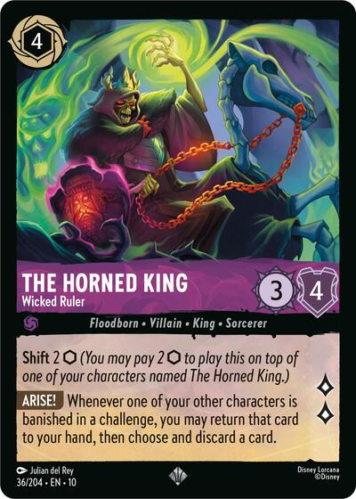 The Horned King - Wicked Ruler - Foil