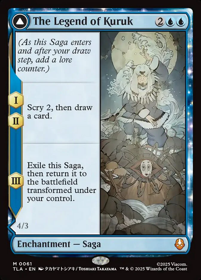 The Legend of Kuruk // Avatar Kuruk - Enchantment - Legendary (Foil)