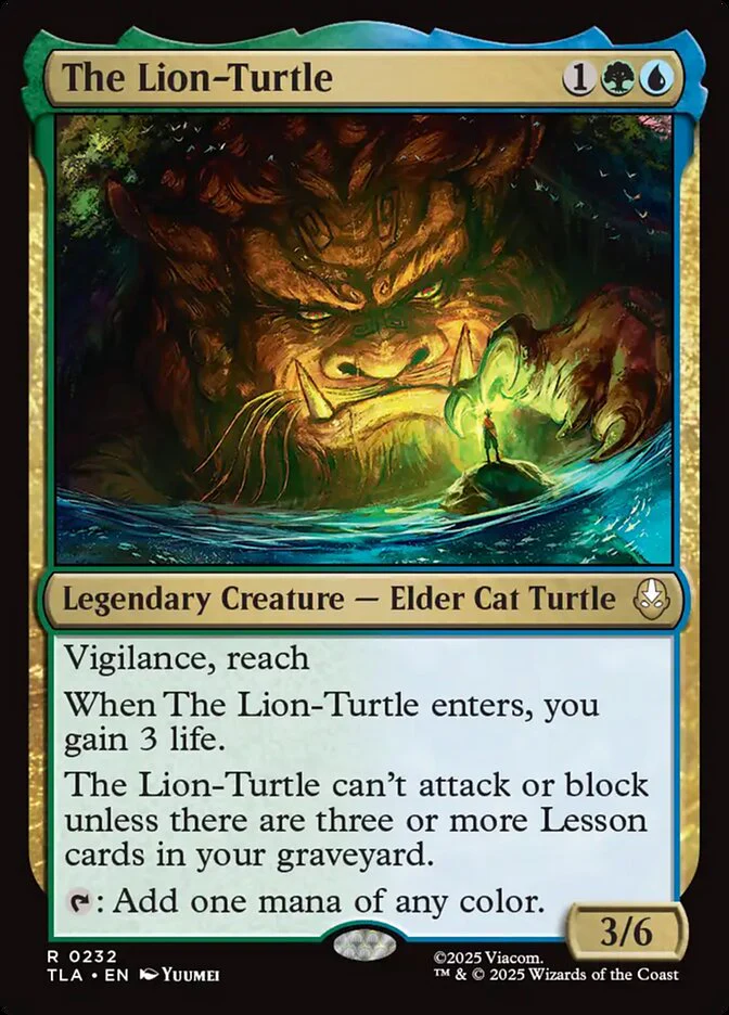 The Lion-Turtle - Legendary (Foil)