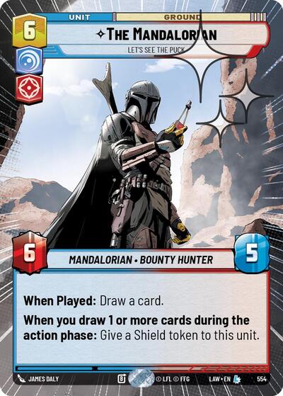 The Mandalorian - Let's See The Puck (Hyperspace) - Foil