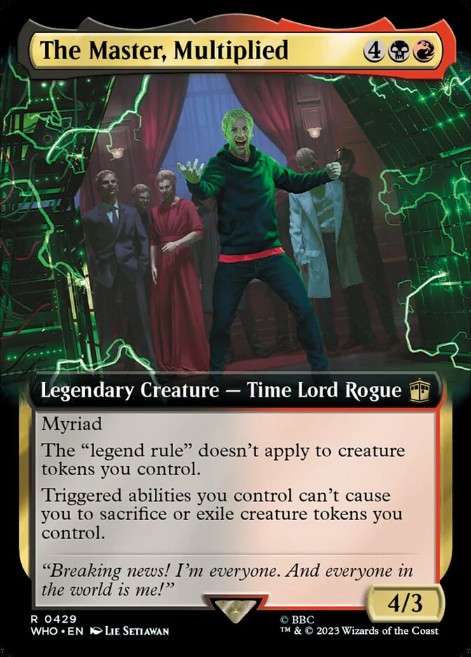 The Master, Multiplied - Extended Art - Legendary