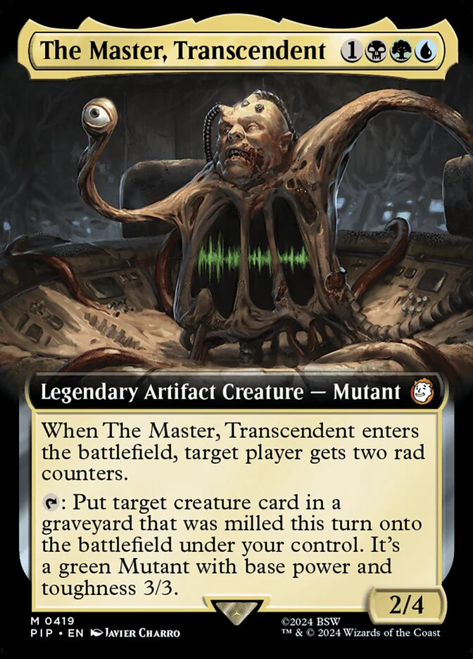 The Master, Transcendent - Extended Art - Legendary