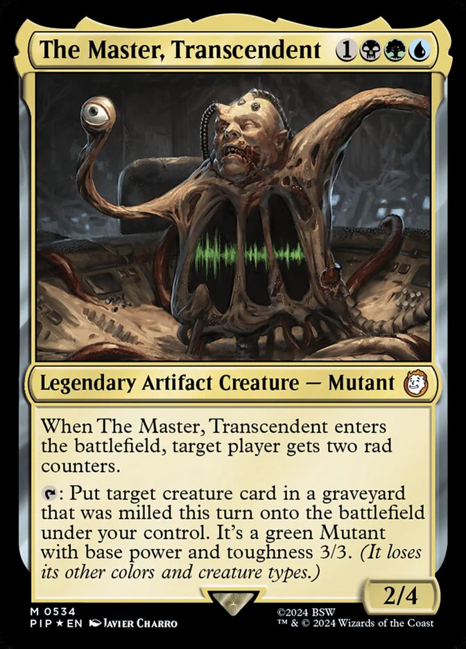 The Master, Transcendent - Legendary - Surge Foil (Foil)