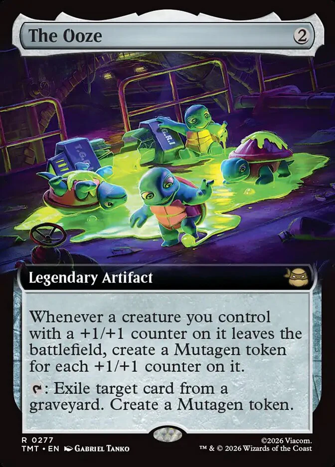 The Ooze - Extended Art - Legendary (Foil)