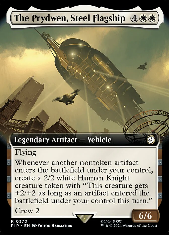 The Prydwen, Steel Flagship - Extended Art - Legendary