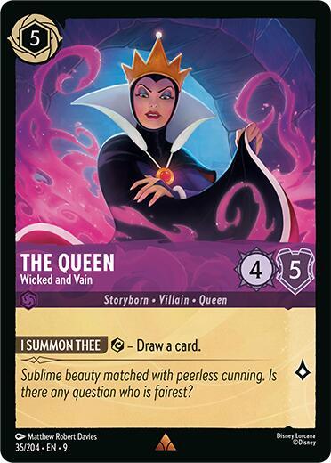 The Queen - Wicked and Vain - Foil