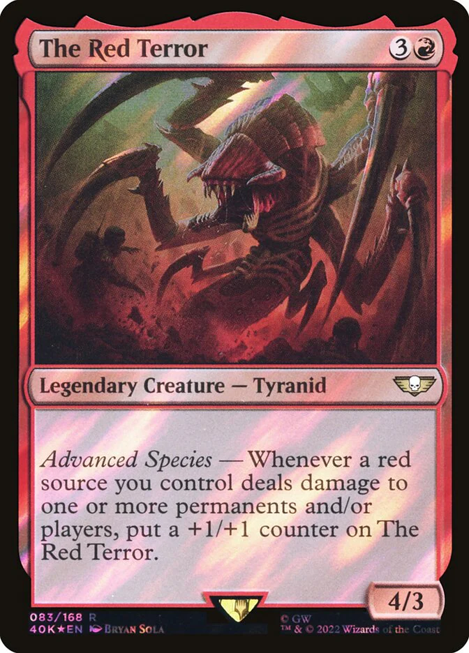 The Red Terror - Legendary - Surge Foil (Foil)