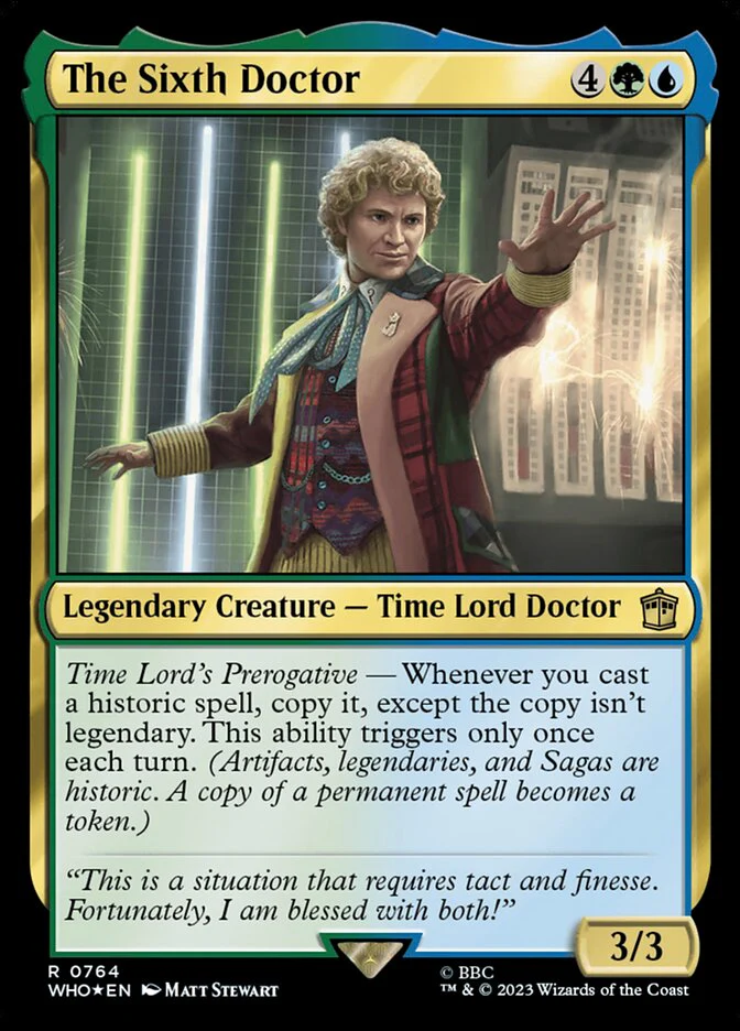 The Sixth Doctor - Legendary - Surge Foil (Foil)
