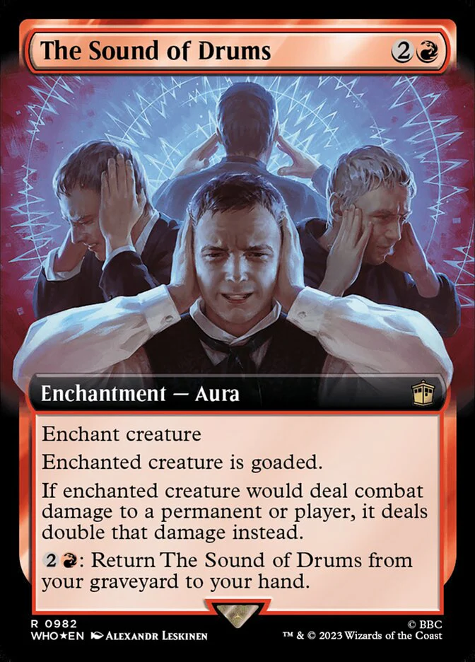 The Sound of Drums - Extended Art - Surge Foil (Foil)