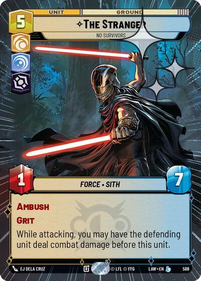 The Stranger - No Survivors (Hyperspace) - Foil