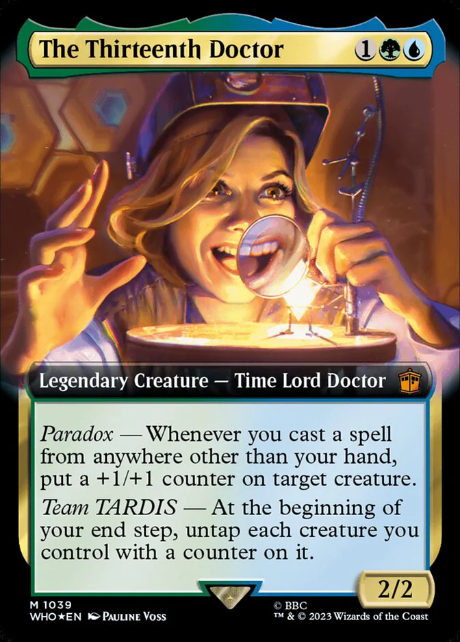 The Thirteenth Doctor - Extended Art - Legendary - Surge Foil (Foil)
