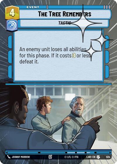 The Tree Remembers (Hyperspace) - Foil